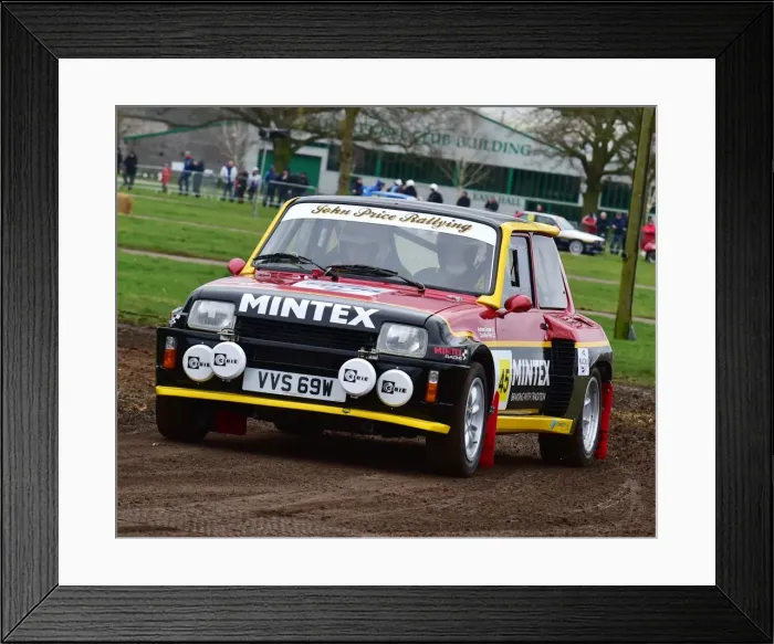 Framed Print : CM17 7835 Andrew Cooper, Caroline Price, Renault 5 Turbo Framed Print : CM17 7835 Andrew Cooper, Caroline Price, Renault 5 Turbo