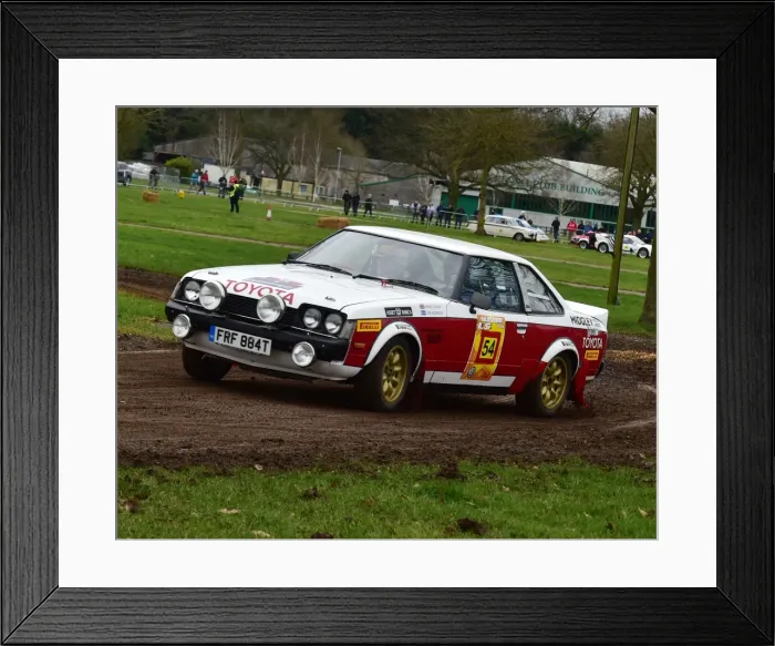 Framed Print : CM17 7827 John Midgley, Toyota Celica Framed Print : CM17 7827 John Midgley, Toyota Celica