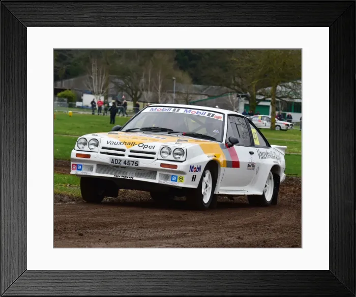 Framed Print : CM17 7778 Simon Powell, Opel Manta 400 Framed Print : CM17 7778 Simon Powell, Opel Manta 400