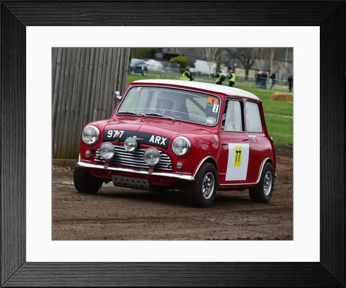 Framed Print : CM17 7749 Patrick Walker, Mini Cooper S Framed Print : CM17 7749 Patrick Walker, Mini Cooper S