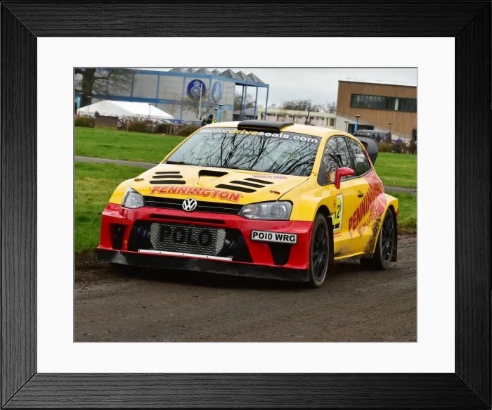 Framed Print : CM17 7659 Craig Pennington, Volkswagen Polo WRC Proto Framed Print : CM17 7659 Craig Pennington, Volkswagen Polo WRC Proto