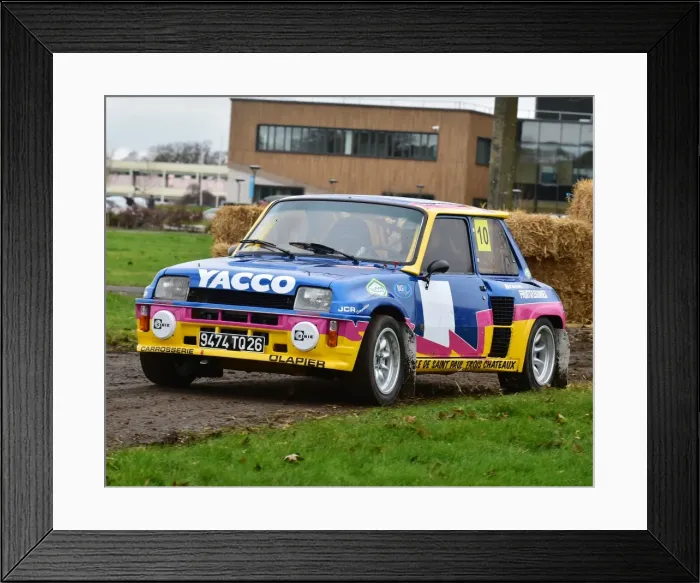 Framed Print : CM17 7638 Ian Gwynne, Renault 5 Turbo Framed Print : CM17 7638 Ian Gwynne, Renault 5 Turbo
