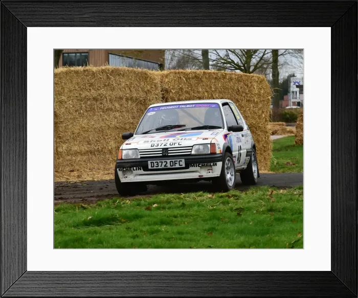 Framed Print : CM17 7619 Domenic Delaney, Tom Delaney, Peugeot 205 Gti Gp A Framed Print : CM17 7619 Domenic Delaney, Tom Delaney, Peugeot 205 Gti Gp A