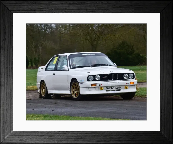 Framed Print : CM17 7526 Ari Vatanen, BMW M3 Framed Print : CM17 7526 Ari Vatanen, BMW M3