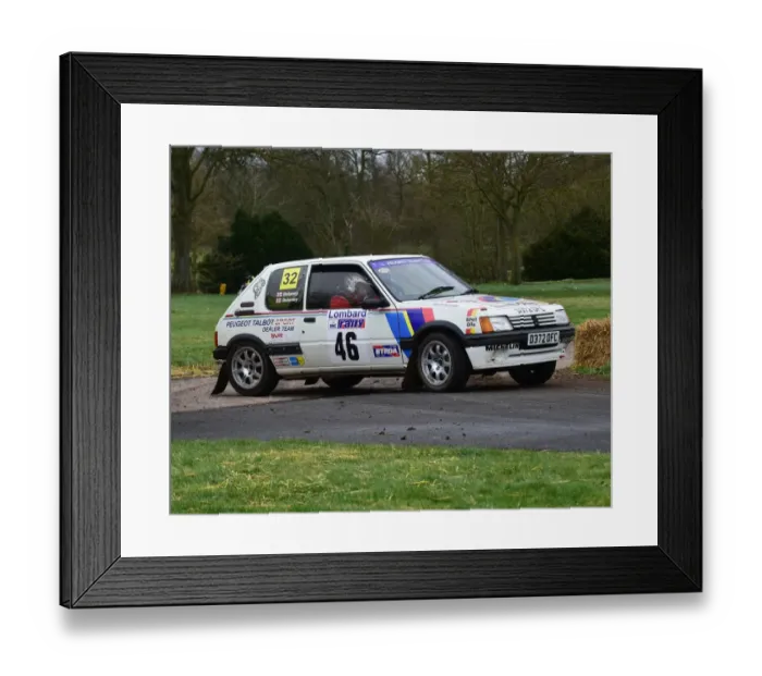 Framed Print : CM17 7534 Domenic Delaney, Tom Delaney, Peugeot 205 Gti Gp A Framed Print : CM17 7534 Domenic Delaney, Tom Delaney, Peugeot 205 Gti Gp A