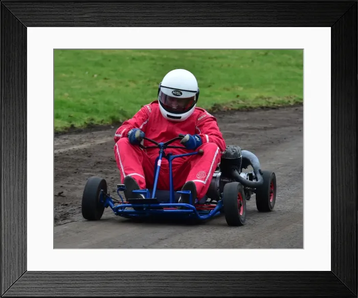 Framed Print : CM17 8121 Allan MacVarish, Fastakart Featherweight, Villiers 11E Framed Print : CM17 8121 Allan MacVarish, Fastakart Featherweight, Villiers 11E