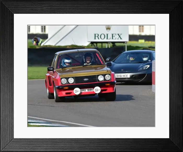 Framed Print : CM17 8940 Dave Trigg, Nick Hall, Ford Escort RS2000, Alan Mann replica Framed Print : CM17 8940 Dave Trigg, Nick Hall, Ford Escort RS2000, Alan Mann replica