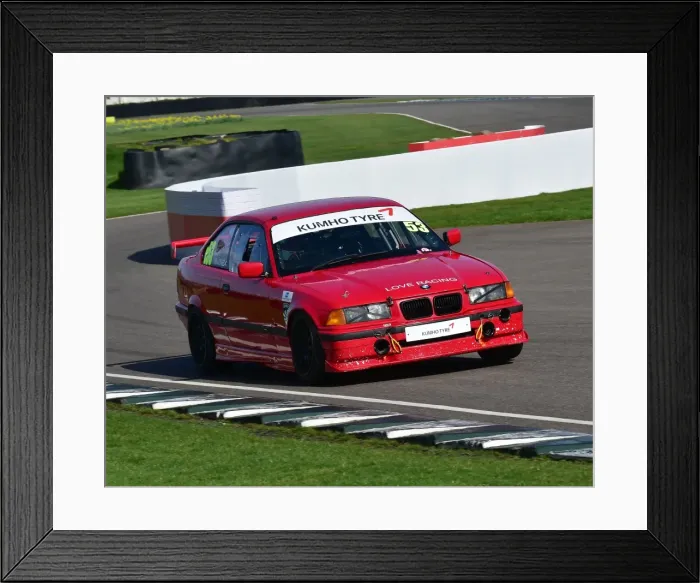 Framed Print : CM17 8738 Brian Love, BMW E36 M3 Framed Print : CM17 8738 Brian Love, BMW E36 M3