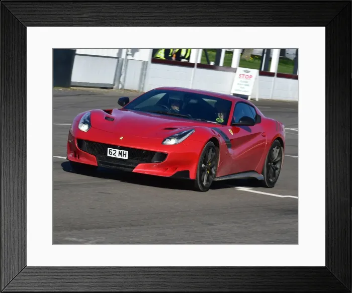 Framed Print : CM17 8495 Martin Hunt, Ferrari F12 tdf