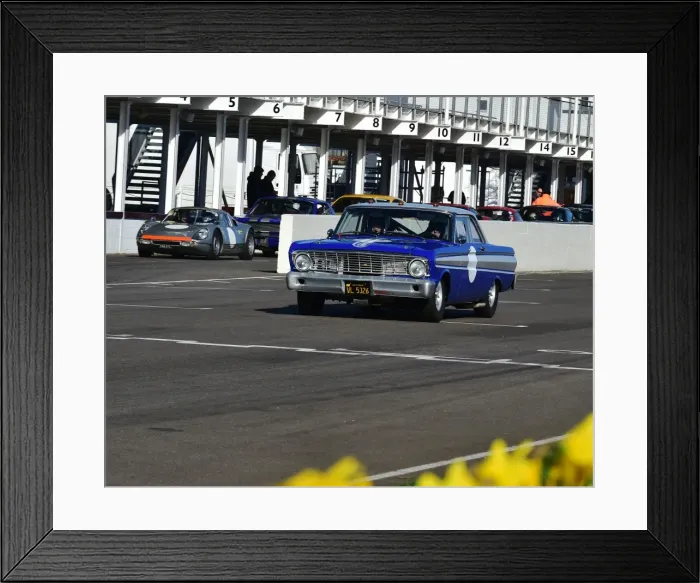 Framed Print : CM17 8479 rank Slevin, Paul Mullen, Ford Falcon Sprint