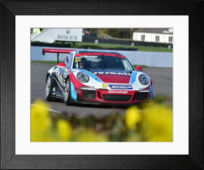 Framed Print : CM17 9010 Pete Kyle-Henney, Porsche 911 Carrera Cup Framed Print : CM17 9010 Pete Kyle-Henney, Porsche 911 Carrera Cup