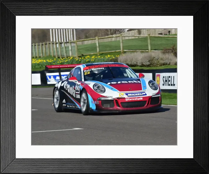 Framed Print : CM17 8879 Pete Kyle-Henney, Porsche 911 Carrera Cup Framed Print : CM17 8879 Pete Kyle-Henney, Porsche 911 Carrera Cup