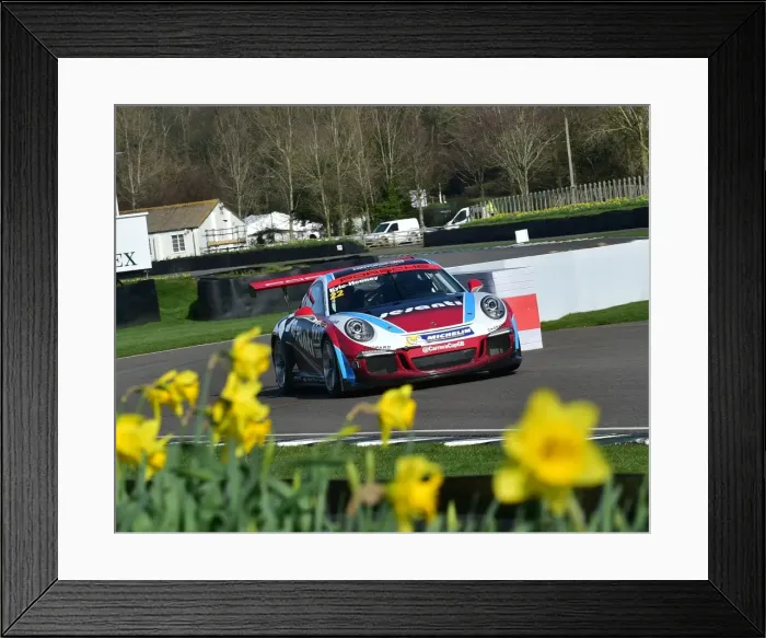 Framed Print : CM17 8790 Pete Kyle-Henney, Porsche 911 Carrera Cup Framed Print : CM17 8790 Pete Kyle-Henney, Porsche 911 Carrera Cup