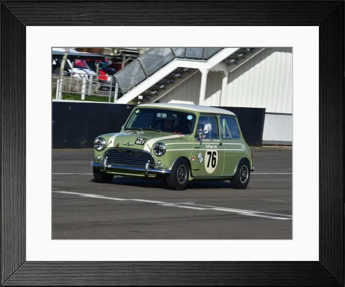 Framed Print : CM17 8420 William Medcalf, Mini Cooper Framed Print : CM17 8420 William Medcalf, Mini Cooper