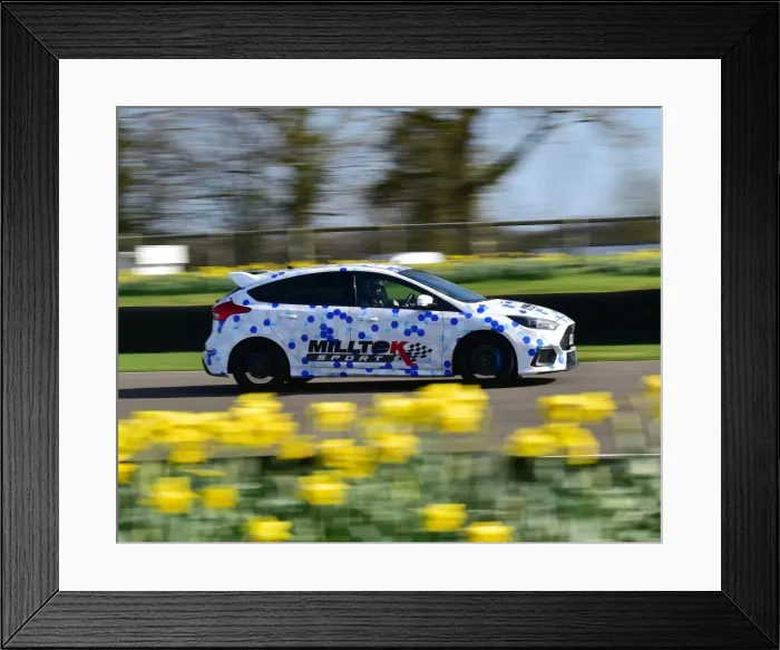 Framed Print : CM17 8572 Steve Pound, Ford Focus RS