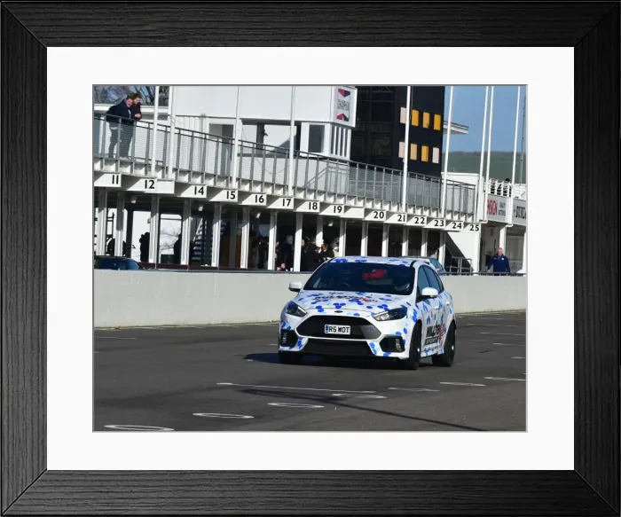 Framed Print : CM17 8425 Steve Pound, Ford Focus RS Framed Print : CM17 8425 Steve Pound, Ford Focus RS