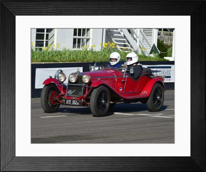 Framed Print : CM17 8413 Roger Buxton, Alfa Romeo 6C 1750 Zagato Framed Print : CM17 8413 Roger Buxton, Alfa Romeo 6C 1750 Zagato