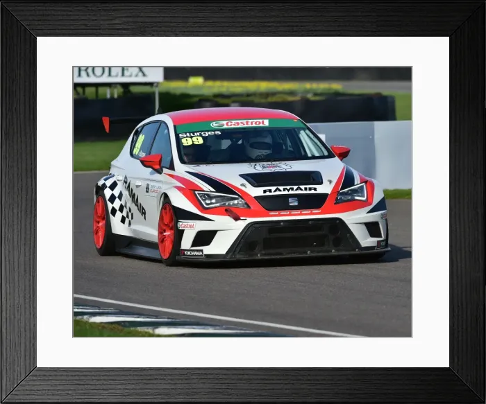 Framed Print : CM17 8945 Jamie Sturges, SEAT Supercopa Framed Print : CM17 8945 Jamie Sturges, SEAT Supercopa