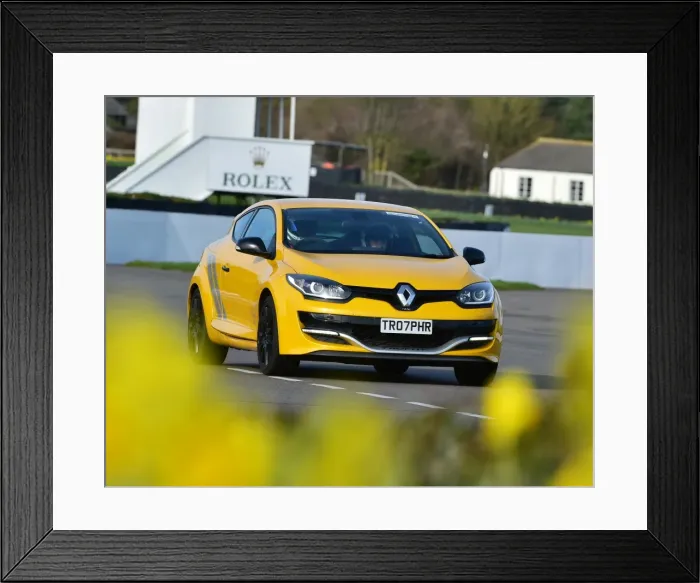 Framed Print : CM17 9014 William Burgess, Renault 275 Trophy Megane Framed Print : CM17 9014 William Burgess, Renault 275 Trophy Megane