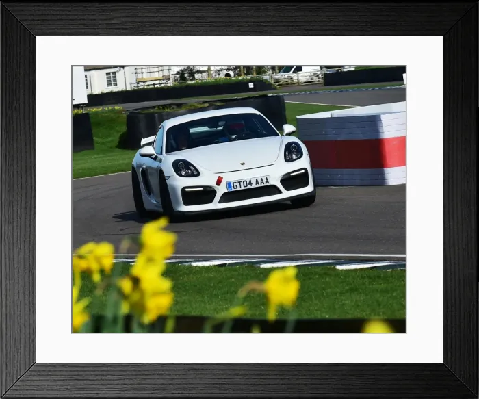 Framed Print : CM17 8777 Tim Raven, Porsche Cayman GT4 Framed Print : CM17 8777 Tim Raven, Porsche Cayman GT4