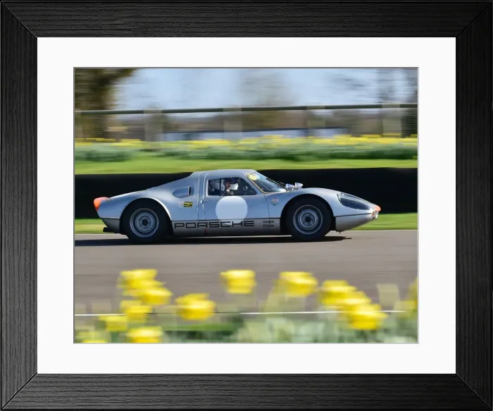 Framed Print : CM17 8609 Jason Barron, Porsche 904 Carrera GTS