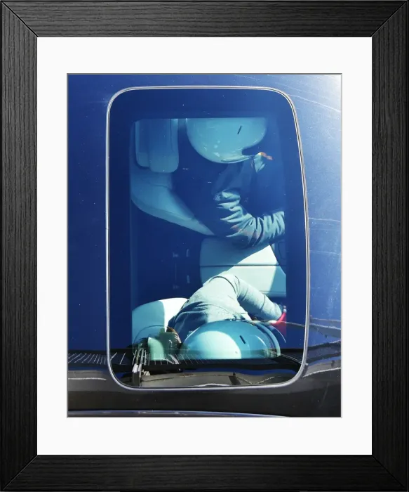 Framed Print : CM17 8355 A birds eye view