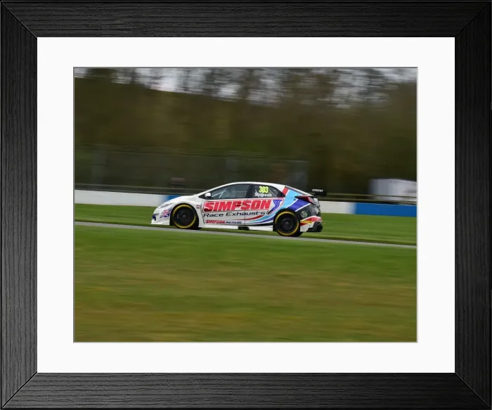 Framed Print : CM17 9624 Matt Simpson, Honda Civic Type R