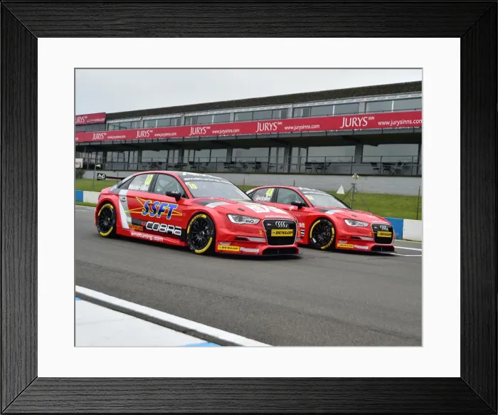 Framed Print : CM17 9194 Ant Whorton-Eales, Ollie Jackson, Audi S3