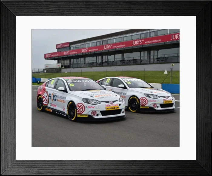 Framed Print : CM17 9150 Aron Taylor-Smith, Daniel Lloyd, MG6 GT Framed Print : CM17 9150 Aron Taylor-Smith, Daniel Lloyd, MG6 GT
