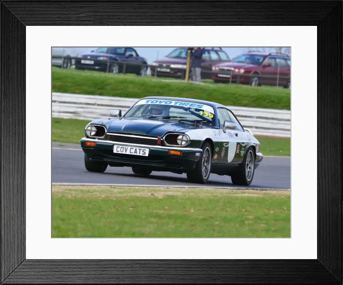 Framed Print : CJ6 7261 Chris Boon, Jaguar XJS