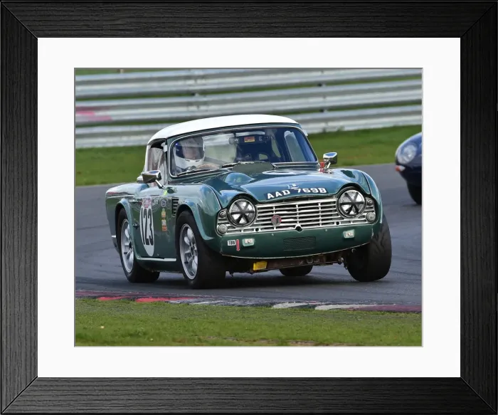 Framed Print : CM18 3735 Richard Ford, Triumph TR4 Framed Print : CM18 3735 Richard Ford, Triumph TR4