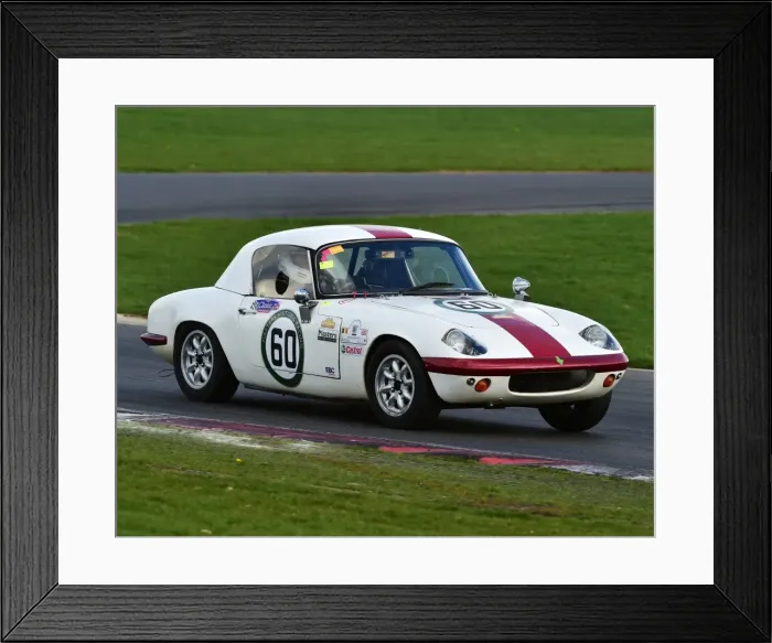 Framed Print : CM18 3717 Bill Watt, Lotus Elan Framed Print : CM18 3717 Bill Watt, Lotus Elan