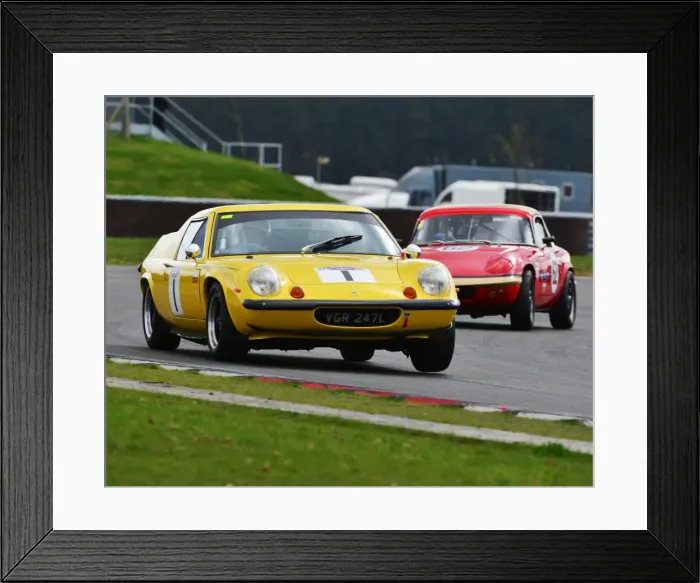 Framed Print : CJ6 7388 Malcolm Johnson, Lotus Europa Framed Print : CJ6 7388 Malcolm Johnson, Lotus Europa