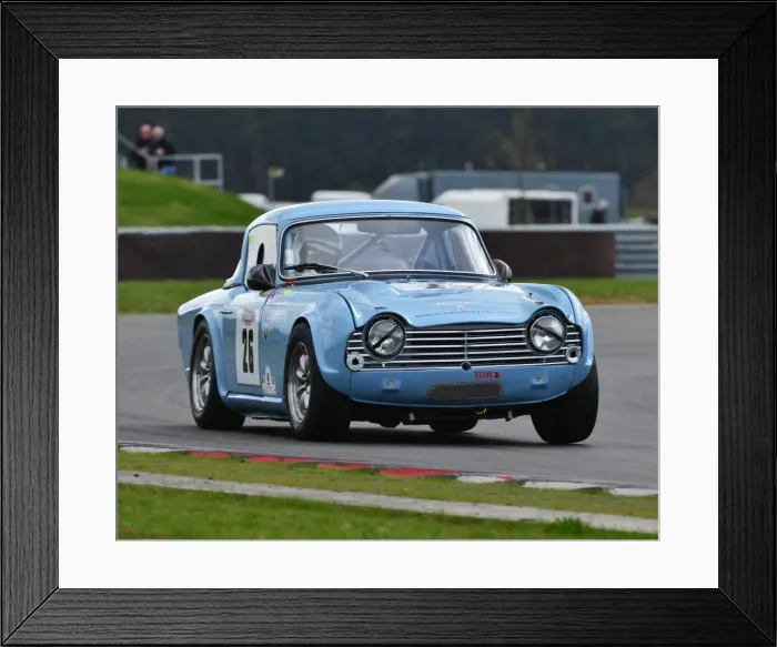 Framed Print : CJ6 7387 Mark Campbell, Triumph TR5 Framed Print : CJ6 7387 Mark Campbell, Triumph TR5