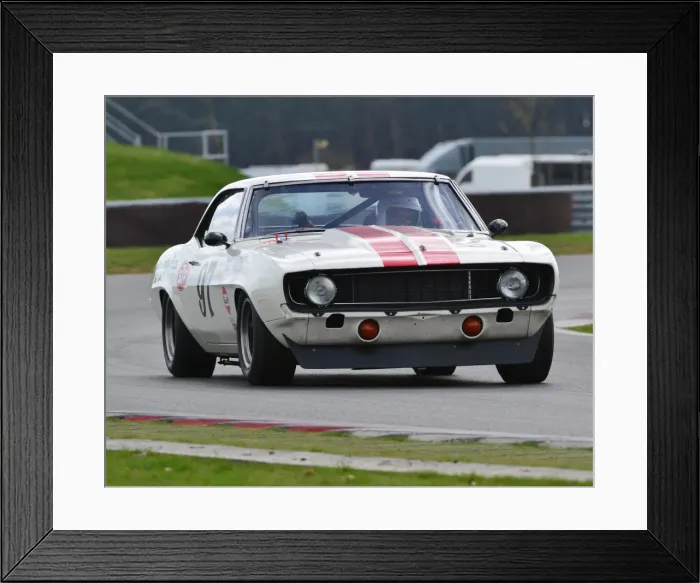 Framed Print : CJ6 7334 Raymond Barrow, Chevrolet Camaro Framed Print : CJ6 7334 Raymond Barrow, Chevrolet Camaro