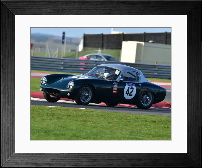 Framed Print : CM18 2995 Michael Flewitt, Michael O Brien, Lotus Elite Framed Print : CM18 2995 Michael Flewitt, Michael O Brien, Lotus Elite