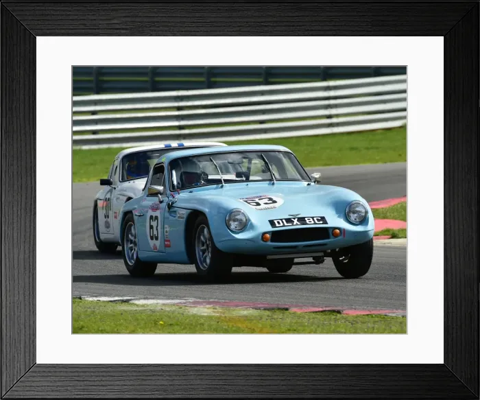Framed Print : CM18 3345 David Thompson, Jon Wolfe, TVR Grantura Mk III Framed Print : CM18 3345 David Thompson, Jon Wolfe, TVR Grantura Mk III
