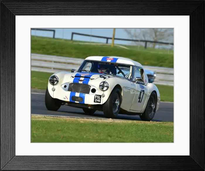 Framed Print : CM18 2959 Jack Rawles, Austin Healey 3000 MkII Framed Print : CM18 2959 Jack Rawles, Austin Healey 3000 MkII