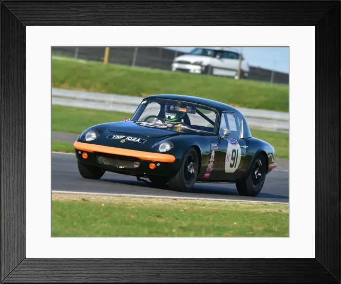 Framed Print : CM18 2953 Will Goff, Michael Goff, Lotus Elan