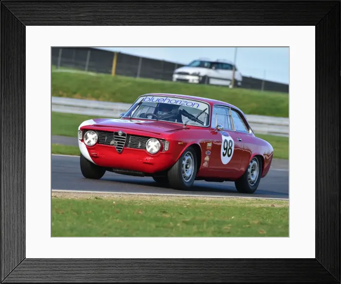 Framed Print : CM18 2943 Steven Byrne, Jerry Bailey, Alfa Romeo Giulia Sprint Framed Print : CM18 2943 Steven Byrne, Jerry Bailey, Alfa Romeo Giulia Sprint