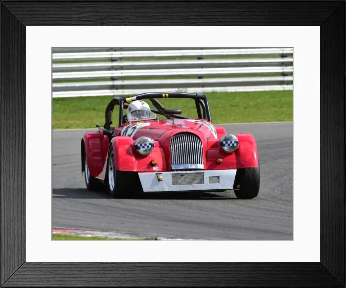 Framed Print : CM18 3438 Andy Green, Morgan Plus 8 Framed Print : CM18 3438 Andy Green, Morgan Plus 8