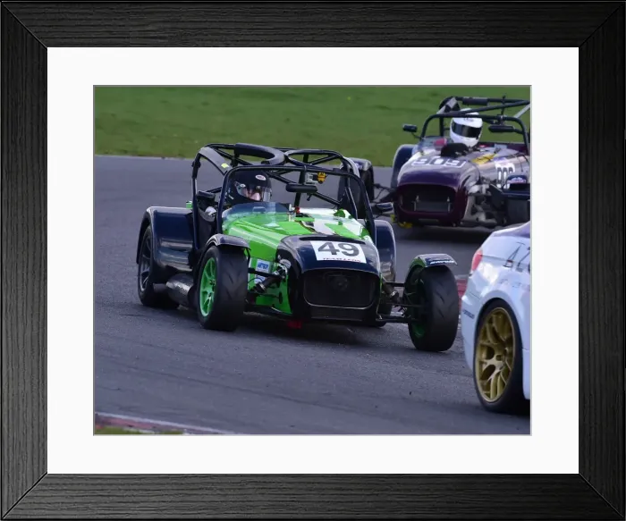 Framed Print : CM18 3861 Gary Tootell, Lewis Tootell, Caterham R300 Framed Print : CM18 3861 Gary Tootell, Lewis Tootell, Caterham R300