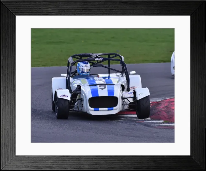 Framed Print : CM18 3859 Michael Jones, Caterham CSR Framed Print : CM18 3859 Michael Jones, Caterham CSR