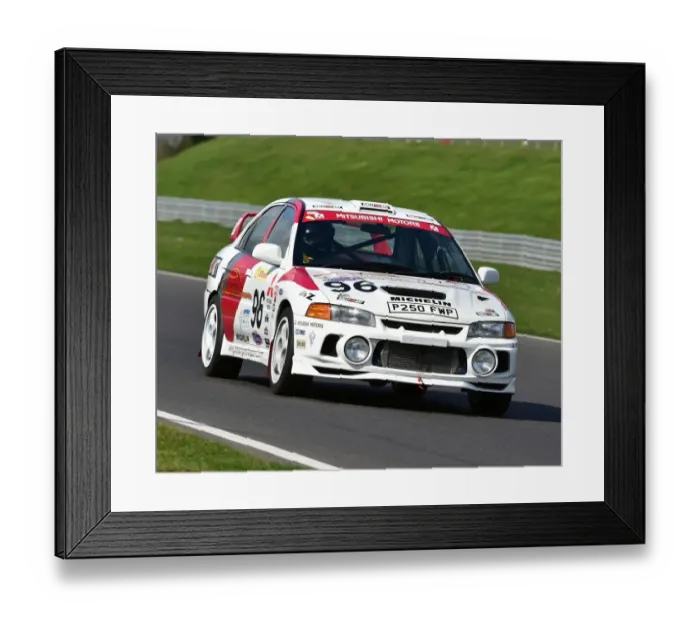 Framed Print : CM18 3204 Richard Thurbin, Mitsubishi Evo 4 Framed Print : CM18 3204 Richard Thurbin, Mitsubishi Evo 4