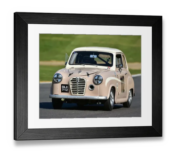 Framed Print : CM18 5764 John Cleland, Austin A30 Academy Framed Print : CM18 5764 John Cleland, Austin A30 Academy