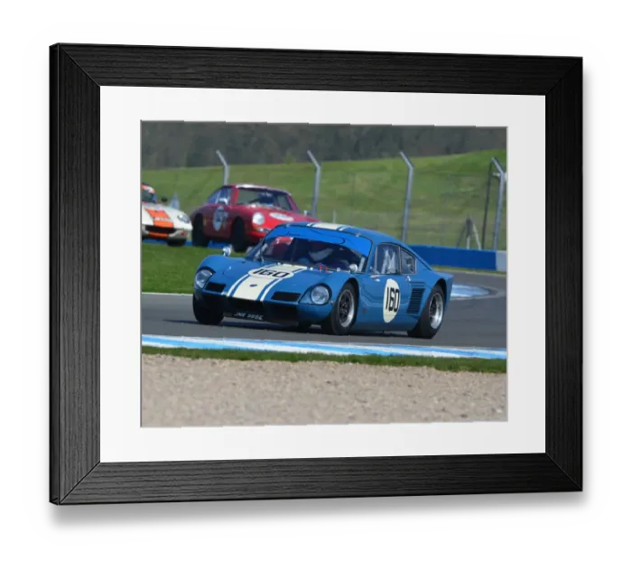 Framed Print : CJ6 7482 Michael Birch, Elva GT 160 Framed Print : CJ6 7482 Michael Birch, Elva GT 160