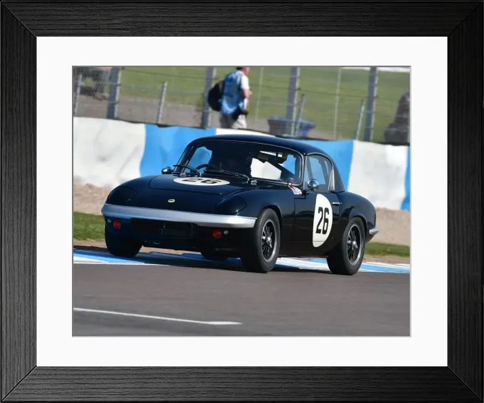 Framed Print : CM18 4478 John Davison, Lotus Elan S1 Framed Print : CM18 4478 John Davison, Lotus Elan S1