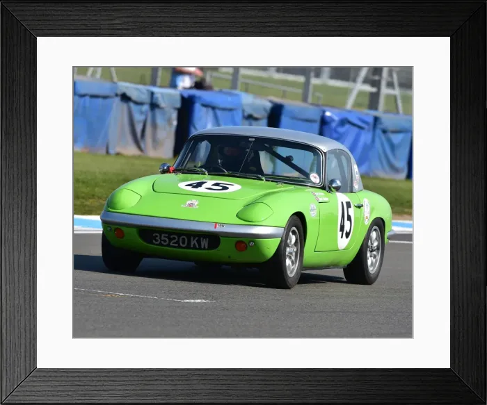 Framed Print : CM18 4434 Barry Ashdown, Lotus Elan