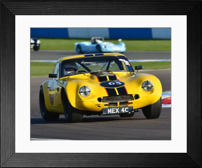Framed Print : CJ6 7775 Peter Thompson, Mark Hales, TVR Griffith Framed Print : CJ6 7775 Peter Thompson, Mark Hales, TVR Griffith