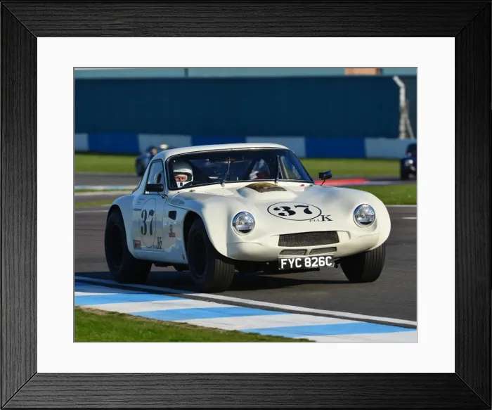 Framed Print : CJ6 7722 Mike Gardiner, Dan Cox, TVR Griffith Framed Print : CJ6 7722 Mike Gardiner, Dan Cox, TVR Griffith